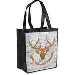 Floral Antler Grocery Bag (Personalized)