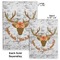 Floral Antler Hard Cover Journal - Compare