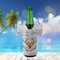 Floral Antler Jersey Bottle Cooler - LIFESTYLE