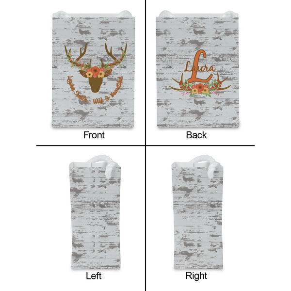 Floral Antler Jewelry Gift Bag - Gloss - Approval