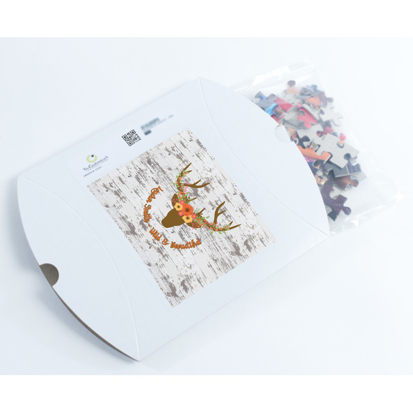 Floral Antler Jigsaw Puzzle 110 Piece - Box