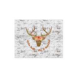 Floral Antler 110 pc Jigsaw Puzzle (Personalized)