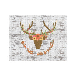 Floral Antler 500 pc Jigsaw Puzzle (Personalized)