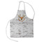 Floral Antler Kid's Apron - Small (Personalized)