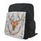 Floral Antler Preschool Backpack (Personalized)