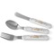 Floral Antler Kid's Flatware (Personalized)