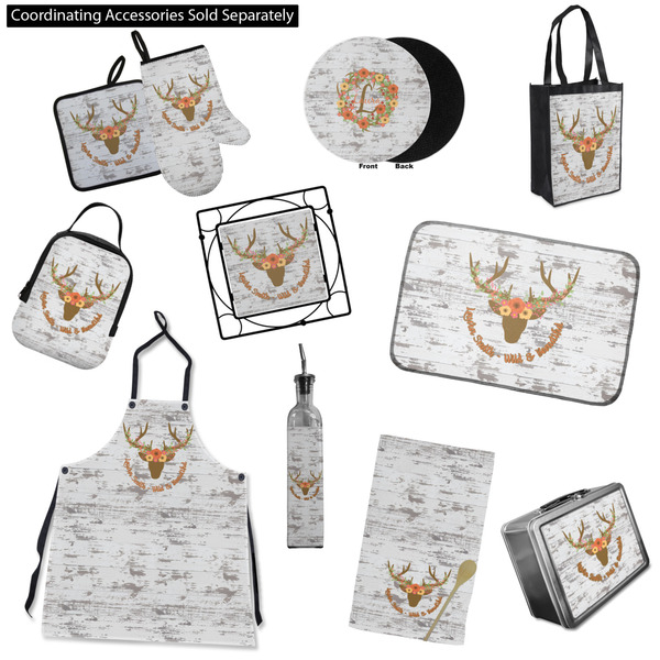 Floral Antler Kitchen Accessories & Decor