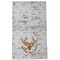 Floral Antler Kitchen Towel - Poly Cotton - Full Front