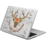 Floral Antler Laptop Skin - Custom Sized (Personalized)
