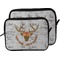 Floral Antler Laptop Sleeve / Case (Personalized)