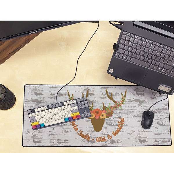 Floral Antler Large Gaming Mats - LIFESTYLE