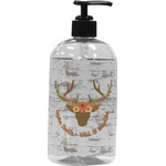 Floral Antler Plastic Soap / Lotion Dispenser (Personalized)