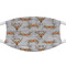 Floral Antler Cloth Face Mask (T-Shirt Fabric)