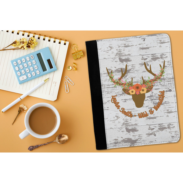 Floral Antler Medium Padfolio - LIFESTYLE (adult)