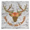 Floral Antler Microfiber Dish Towel (Personalized)