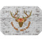Floral Antler Octagon Placemat - Single front