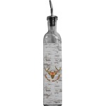 Floral Antler Oil Dispenser Bottle (Personalized)