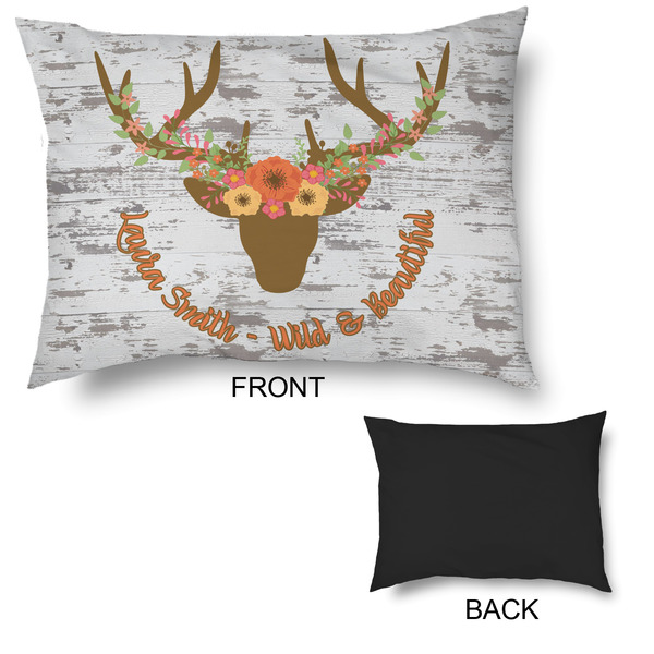 Floral Antler Outdoor Dog Beds - Large - APPROVAL