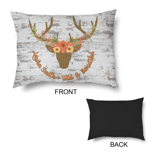 Floral Antler Outdoor Dog Beds - Medium - APPROVAL