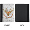 Floral Antler Padfolio Clipboards - Small - APPROVAL