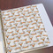 Floral Antler Page Dividers - Set of 5 - In Context