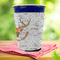 Floral Antler Party Cup Sleeves - with bottom - Lifestyle