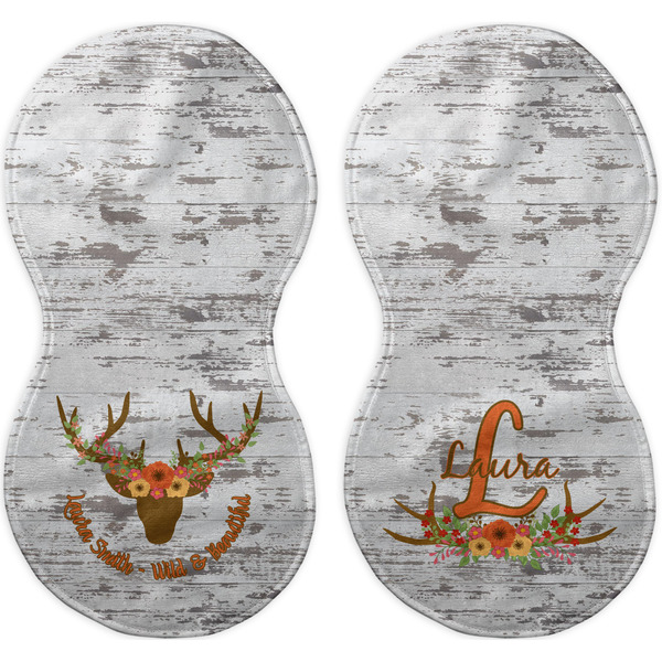 Floral Antler Peanut Shaped Burps - Approval