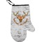 Floral Antler Oven Mitt (Personalized)