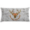 Floral Antler Personalized Pillow Case