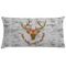 Floral Antler Pillow Case - King (Personalized)