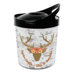 Floral Antler Plastic Ice Bucket (Personalized)