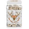 Floral Antler Dog Treat Jar (Personalized)