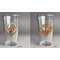 Floral Antler Pint Glass - Two Content - Approval