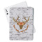 Floral Antler Playing Cards (Personalized)