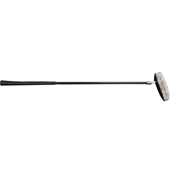 Floral Antler Putter Cover (In Use)