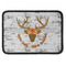 Floral Antler Rectangle Patch