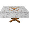 Floral Antler Rectangular Tablecloths (Personalized)