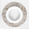 Floral Antler Round Linen Placemats - LIFESTYLE (single)