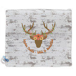 Floral Antler Security Blanket (Personalized)