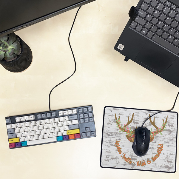 Floral Antler Small Gaming Mats - LIFESTYLE