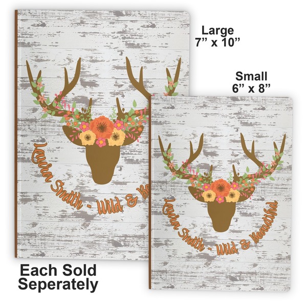 Floral Antler Soft Cover Journal - Compare