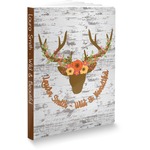 Floral Antler Softbound Notebook (Personalized)