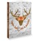Floral Antler Softbound Notebook - 7.25" x 10" (Personalized)