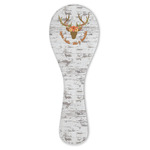 Floral Antler Ceramic Spoon Rest (Personalized)