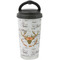 Floral Antler Stainless Steel Coffee Tumbler (Personalized)