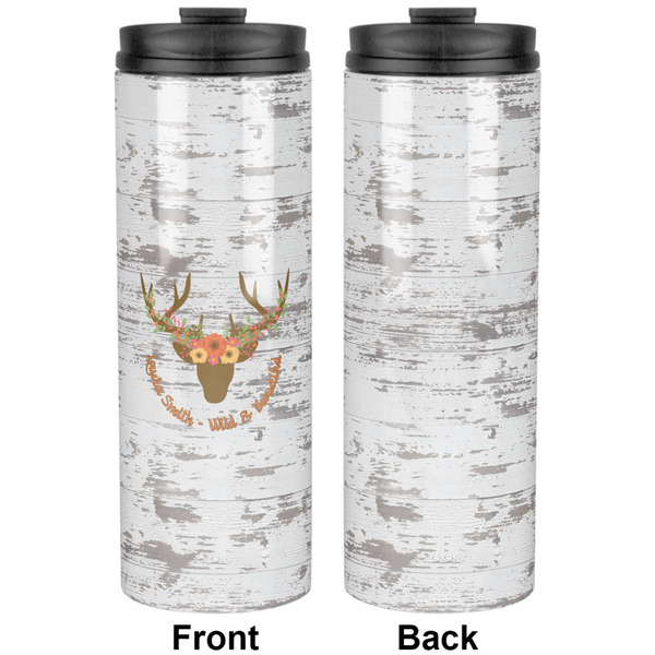 Floral Antler Stainless Steel Tumbler - Apvl