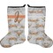 Floral Antler Stocking - Double-Sided - Approval