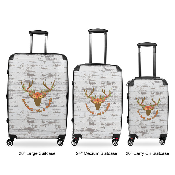 Floral Antler Suitcase Set 1 - APPROVAL