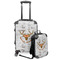 Floral Antler Kids 2-Piece Luggage Set - Suitcase & Backpack (Personalized)