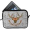 Floral Antler Tablet Case / Sleeve - Small (Personalized)